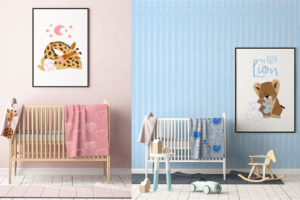 Surface Pattern Design per decorare camerette per bambini