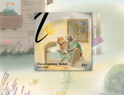 Libro per bimbi 0-3 anni “Che emozione, Bebo!” di Dalila Vigezzi