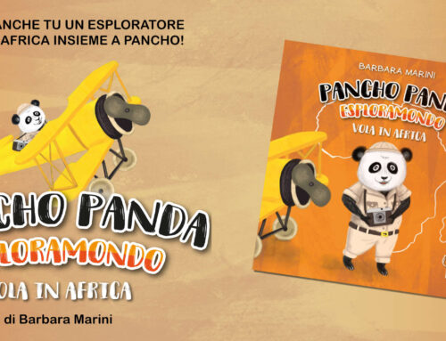Libro per bambini per conoscere tanti animali sconosciuti dell’Africa “Pancho Panda Esploramondo vola in Africa”