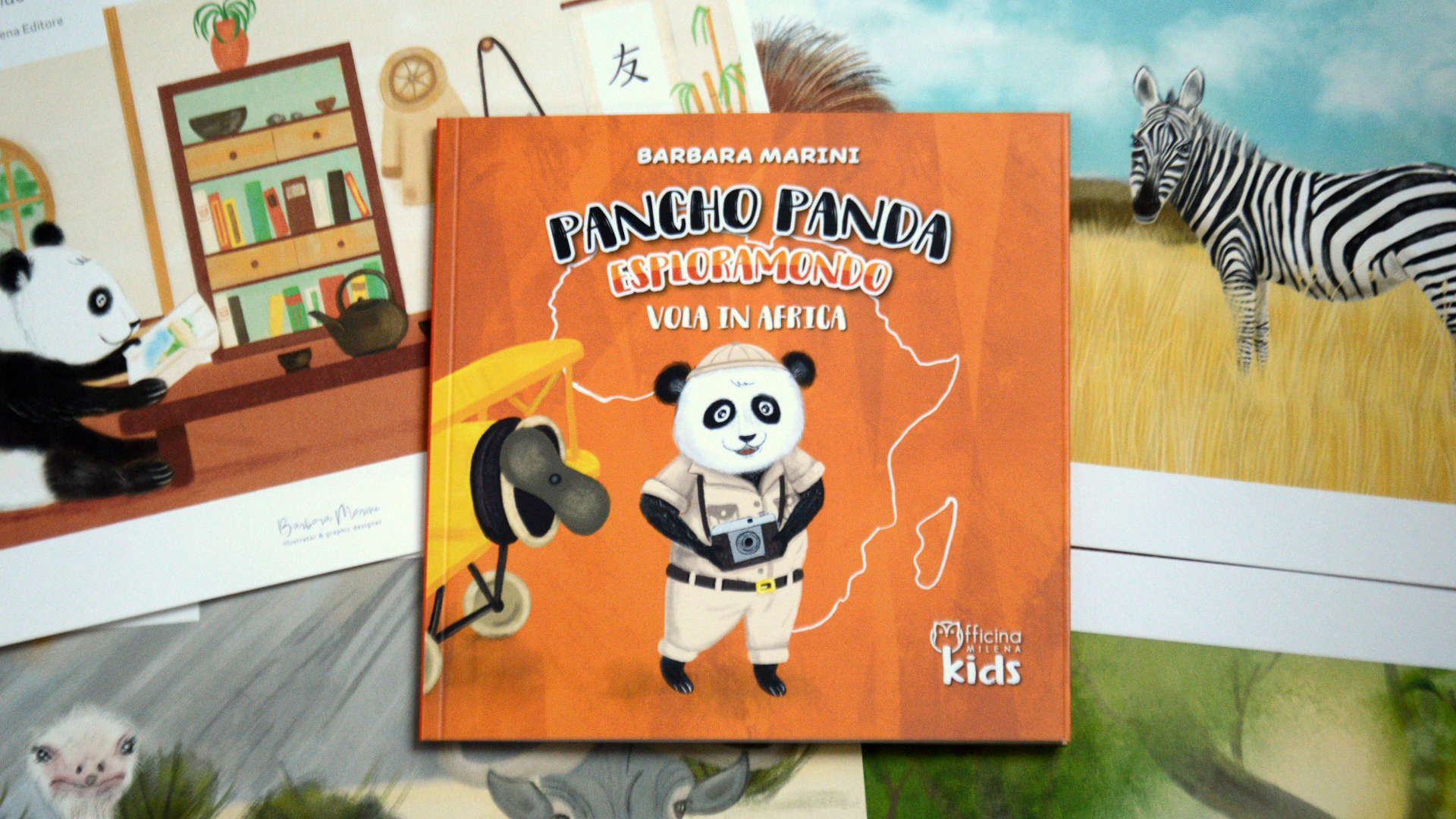 Pancho panda esploramondo: libro con animali per bambini 2-5 anni di Barbara Marini