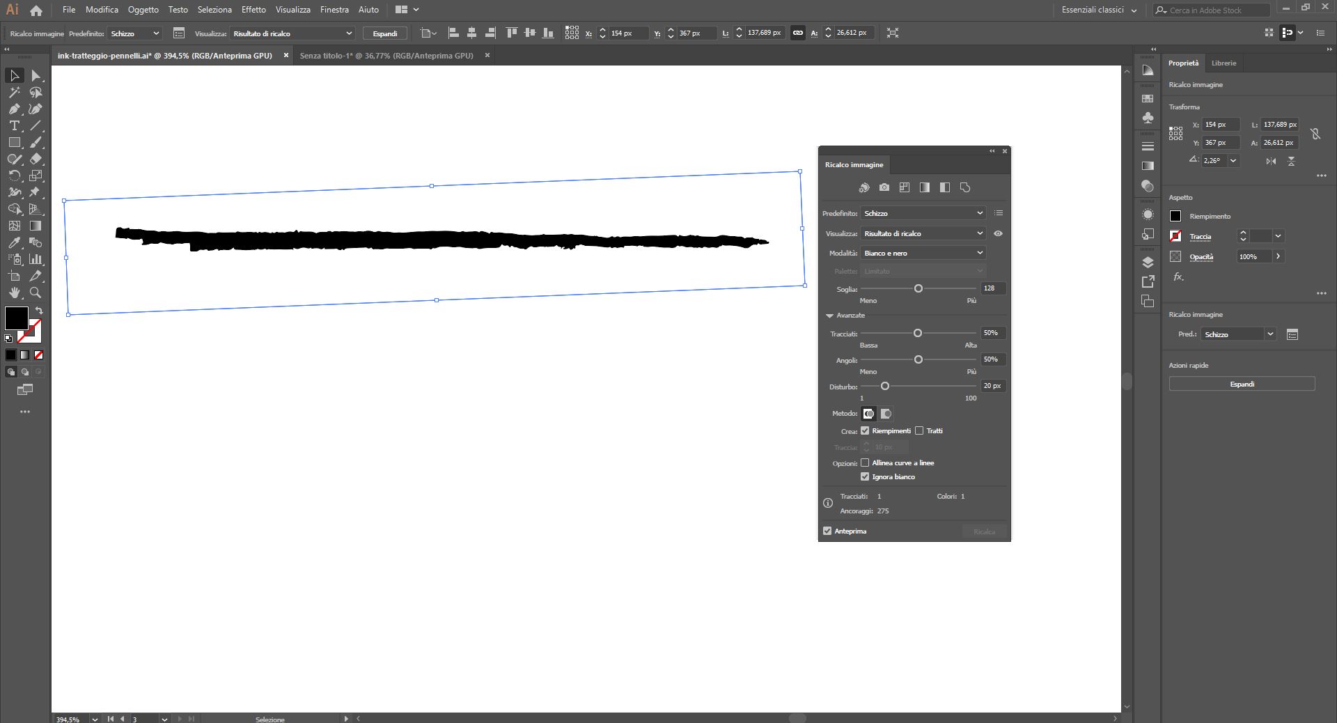 Creare pennelli vettoriali personalizzati con Adobe Illustrator